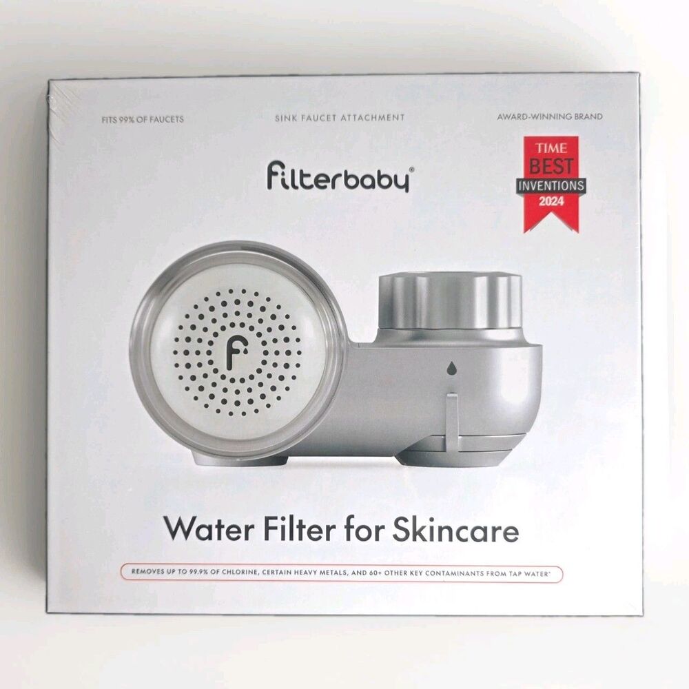 Filterbaby Water Filter for Skincare Bathroom Sink Faucet Attachment NIB Sealed